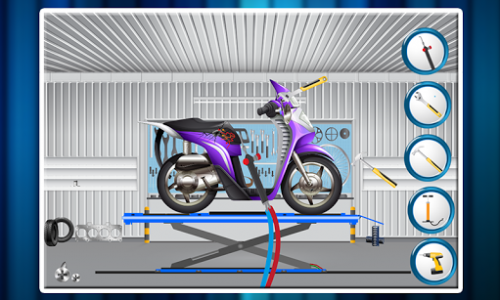 اسکرین شات بازی Motor Bike Repair Shop 2