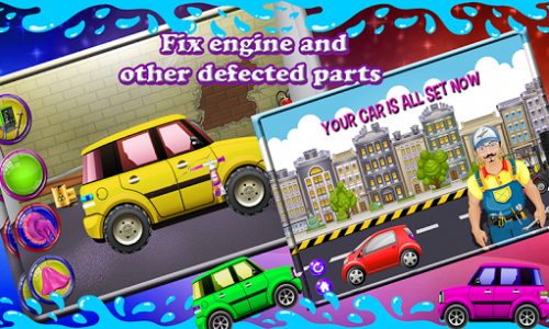 اسکرین شات برنامه Multi Car Wash And Repair Game 4