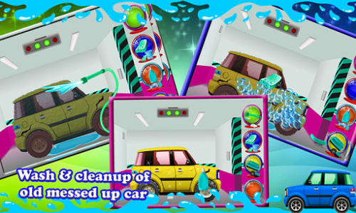 اسکرین شات برنامه Multi Car Wash And Repair Game 8