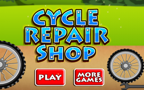 اسکرین شات بازی Cycle Repair Mechanic Shop 1