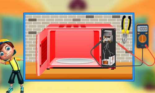 اسکرین شات بازی Microwave oven repairing 4