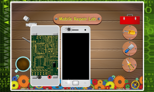 اسکرین شات بازی Mobile Repair Shop Game 2