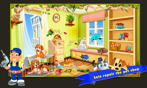 اسکرین شات بازی PetShop Repair – Pet Story 3