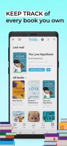 اسکرین شات 8 برنامه Bookly - Book Tracker Library