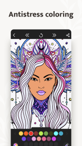 اسکرین شات 2 بازی Coloring pages: Mandala for me