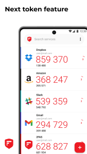 اسکرین شات 6 برنامه 2FA Authenticator (2FAS)