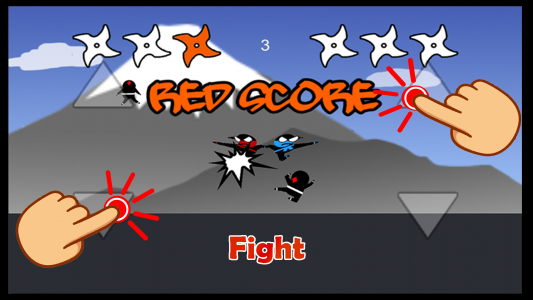 اسکرین شات 2 بازی Jumping Ninja Party 2 Player