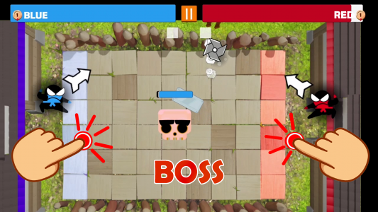 اسکرین شات 8 بازی Jumping Ninja Party 2 Player