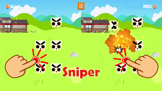 اسکرین شات بازی Jumping Ninja Party 2 Player 5