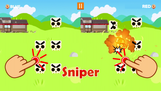 اسکرین شات 5 بازی Jumping Ninja Party 2 Player