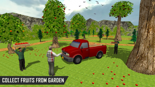 اسکرین شات بازی Offroad Fruit Transport Truck City Drive Simulator 5