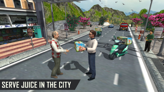 اسکرین شات بازی Offroad Fruit Transport Truck City Drive Simulator 7