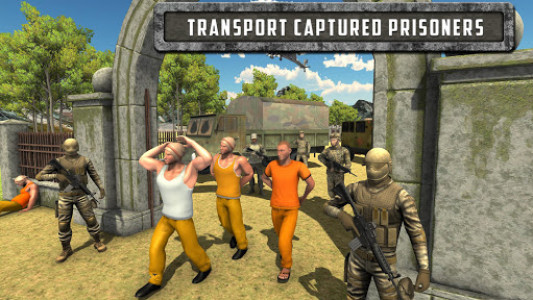 اسکرین شات بازی Army Prisoner Transport Ship 5