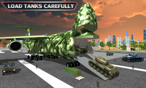 اسکرین شات بازی Army Cargo Plane 3D 1