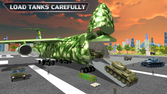 اسکرین شات بازی Army Cargo Plane 3D 5