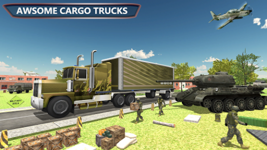 اسکرین شات بازی Army Cargo Plane 3D 8