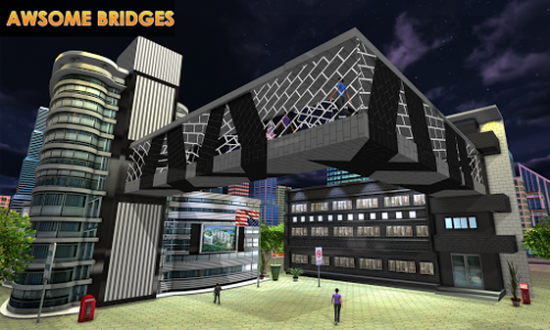 اسکرین شات بازی Buildings Connecting Bridge Construction 5