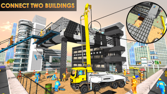 اسکرین شات بازی Buildings Connecting Bridge Construction 8