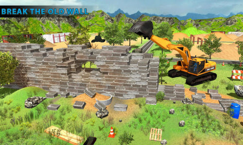 اسکرین شات بازی Border Security Wall Construction 2