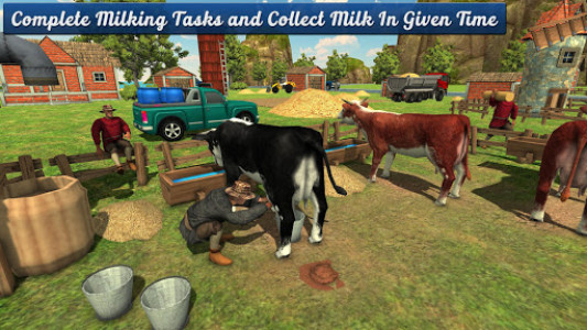 اسکرین شات بازی City Milk Transport Simulator: Cattle Farming 5