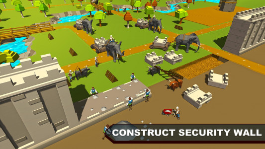 اسکرین شات بازی Security Wall Construction Game 6