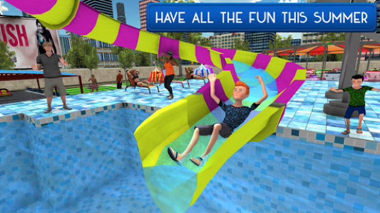 اسکرین شات بازی Swimming Pool Summer Fun: Waterslides Adventure 8
