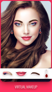 اسکرین شات برنامه Makeup camera 1