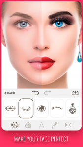 اسکرین شات برنامه Makeup camera 2