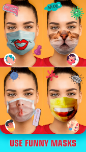 اسکرین شات برنامه Face mask - medical & surgical mask photo editor 2