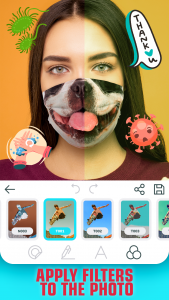 اسکرین شات برنامه Face mask - photo editor 7