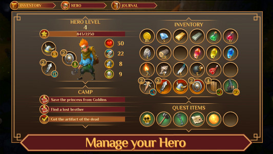 اسکرین شات بازی Quest Hunter 7