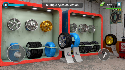 اسکرین شات بازی Tire Shop: Car Mechanic Games 4