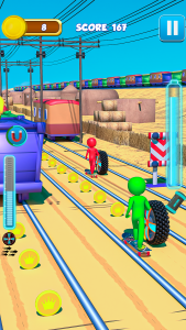 اسکرین شات بازی Turbo Skate Games - Tyre Game 2