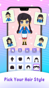 اسکرین شات بازی Tizi Doll Town: Dress Up Games 5