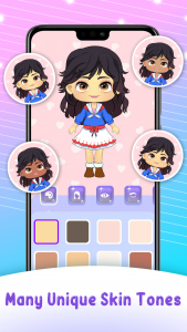اسکرین شات بازی Tizi Doll Town: Dress Up Games 4