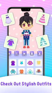 اسکرین شات بازی Tizi Doll Town: Dress Up Games 6