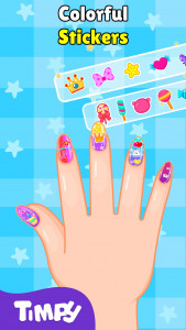 اسکرین شات بازی Nail Salon Games Acrylic Nails 6