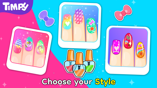 اسکرین شات 3 بازی Nail Salon Games Acrylic Nails