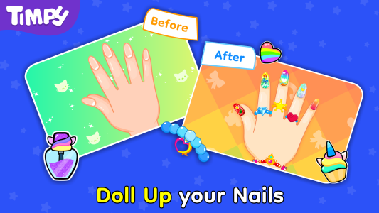 اسکرین شات 4 بازی Nail Salon Games Acrylic Nails