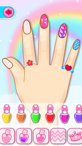 اسکرین شات 8 بازی Nail Salon Games Acrylic Nails