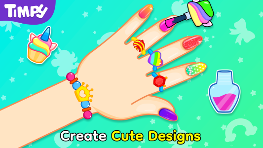 اسکرین شات 5 بازی Nail Salon Games Acrylic Nails