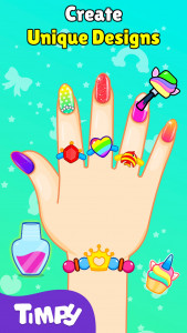 اسکرین شات بازی Nail Salon Games Acrylic Nails 5