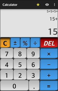 اسکرین شات برنامه Calculator - Simple & Easy 1