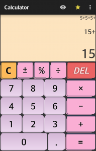 اسکرین شات برنامه Calculator - Simple & Easy 3