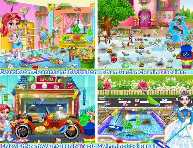 اسکرین شات 7 بازی Winter Princess House Cleaning