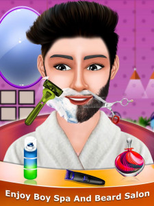 اسکرین شات بازی Barber Shop : Beard Salon Game 2