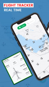 اسکرین شات 1 برنامه Flight Tracker - Flight Radar