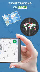 اسکرین شات 4 برنامه Flight Tracker - Flight Radar