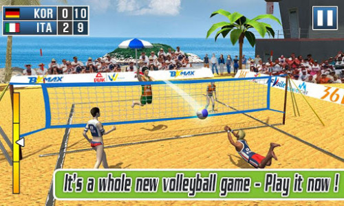 اسکرین شات بازی Volleyball Exercise - Beach Volleyball Game 2019 1