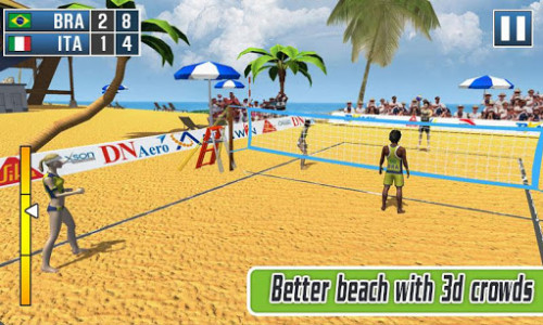 اسکرین شات بازی Volleyball Exercise - Beach Volleyball Game 2019 4